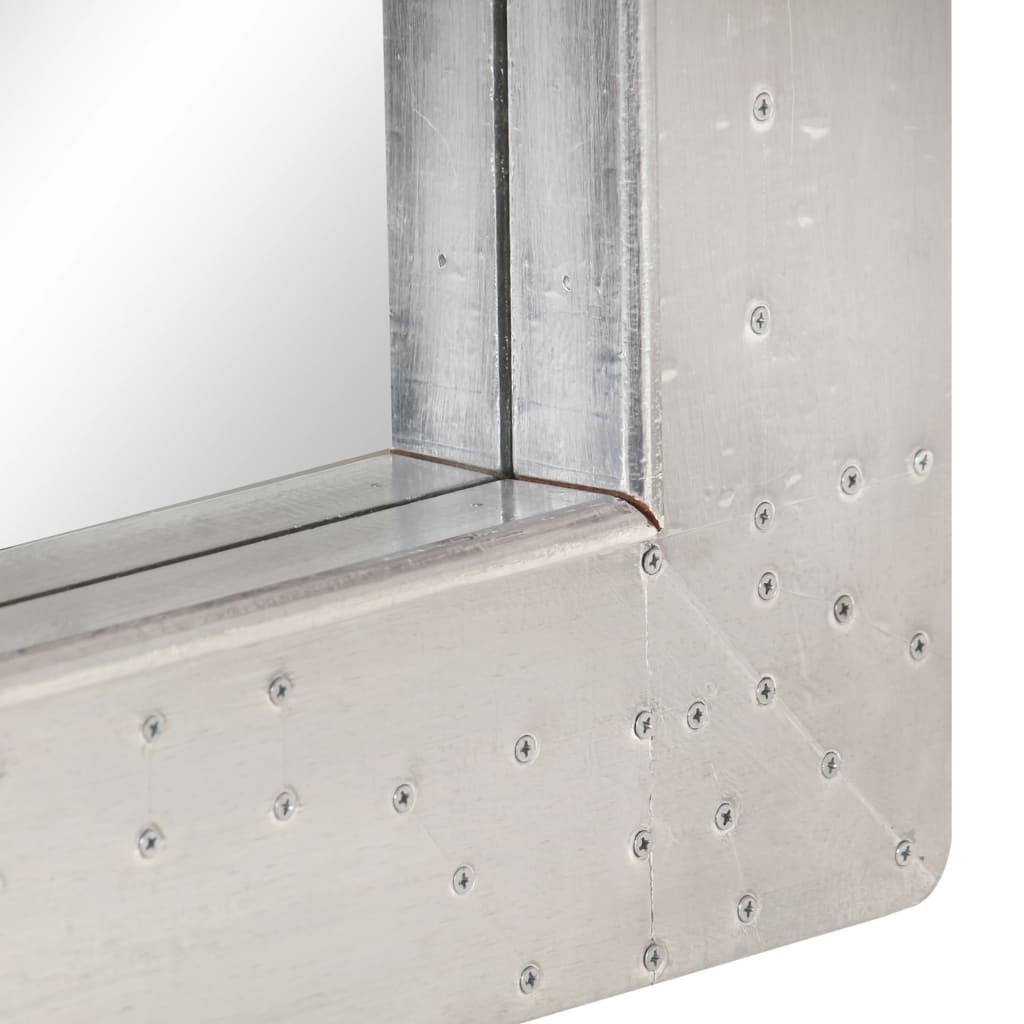 Spiegel Luchtvaartstijl Metaal 110 x 50 cm