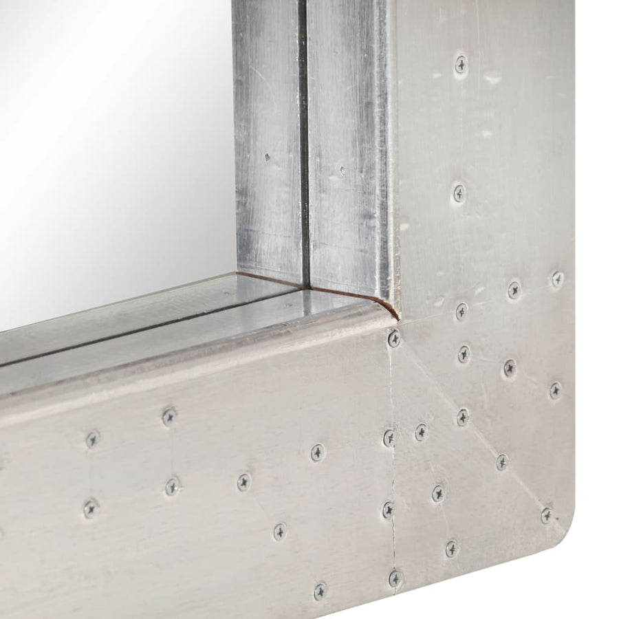 Spiegel Luchtvaartstijl Metaal 110 x 50 cm