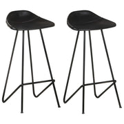 Bar Stools Real Leather 2