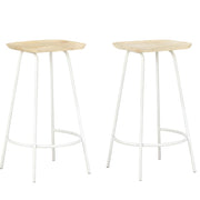 Bar Stools Solid Mango Wood 2