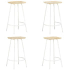 Bar Stools Solid Mango Wood 4