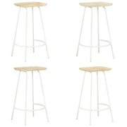 Bar Stools Solid Mango Wood 4