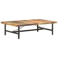 Salontafel 42X90X42 Cm massief gerecycled hout