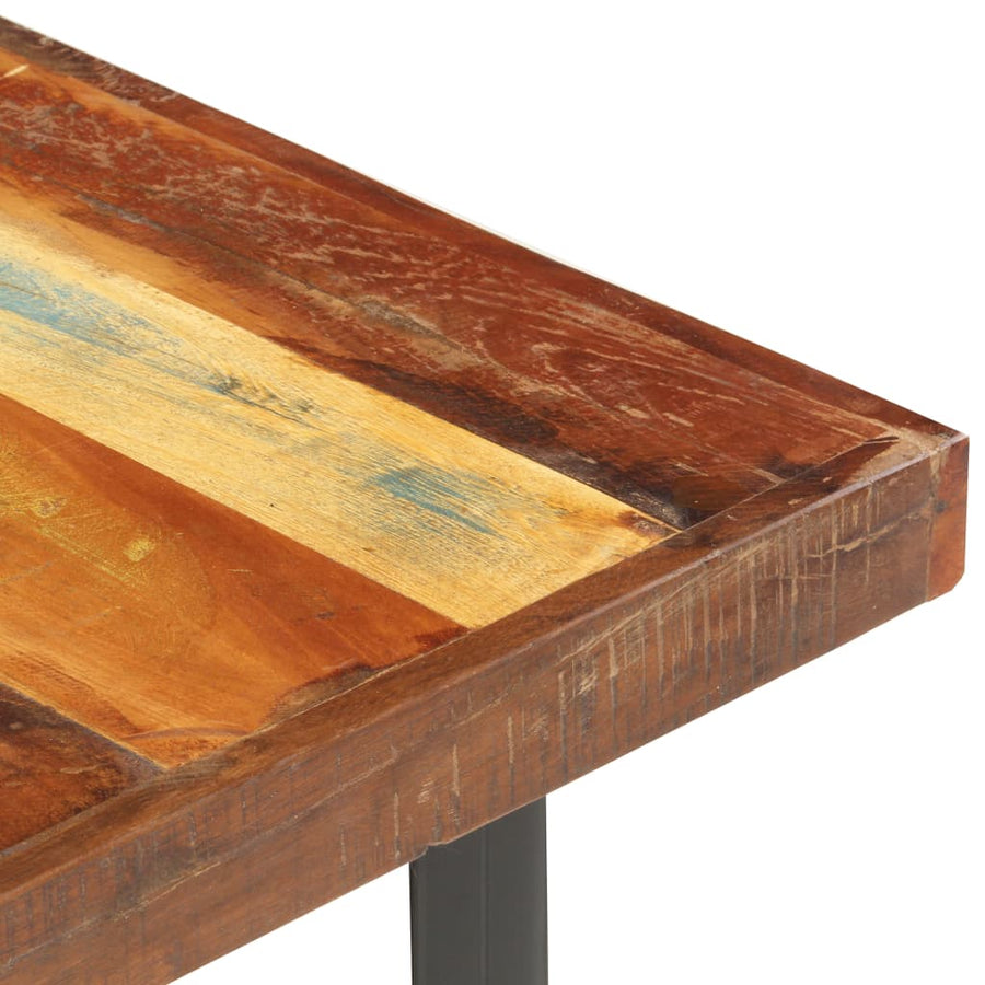 Salontafel 42X90X42 Cm massief gerecycled hout