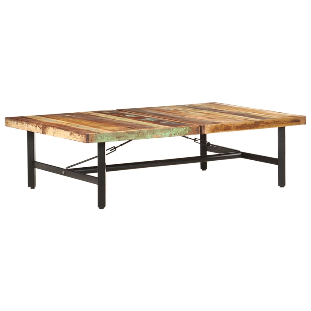 Salontafel 42X90X42 Cm massief gerecycled hout