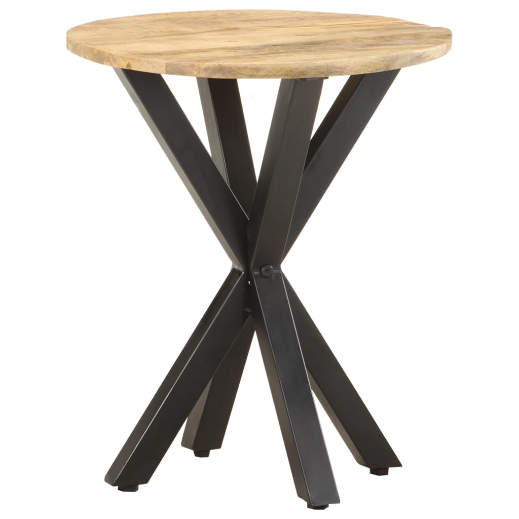 Bijzettafel 48X48X56 Cm Massief Mangohout 1