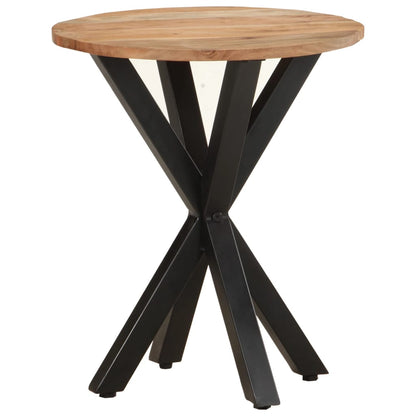 Bijzettafel 48X48X56 Cm Massief acaciahout