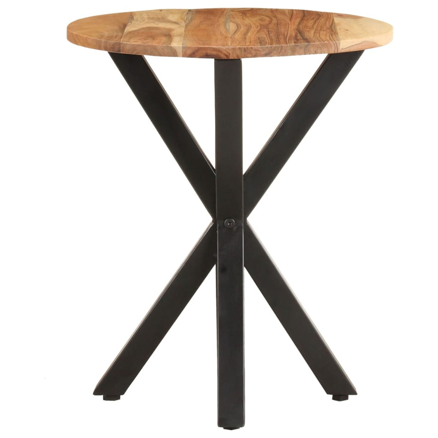 Bijzettafel 48X48X56 Cm Massief acaciahout