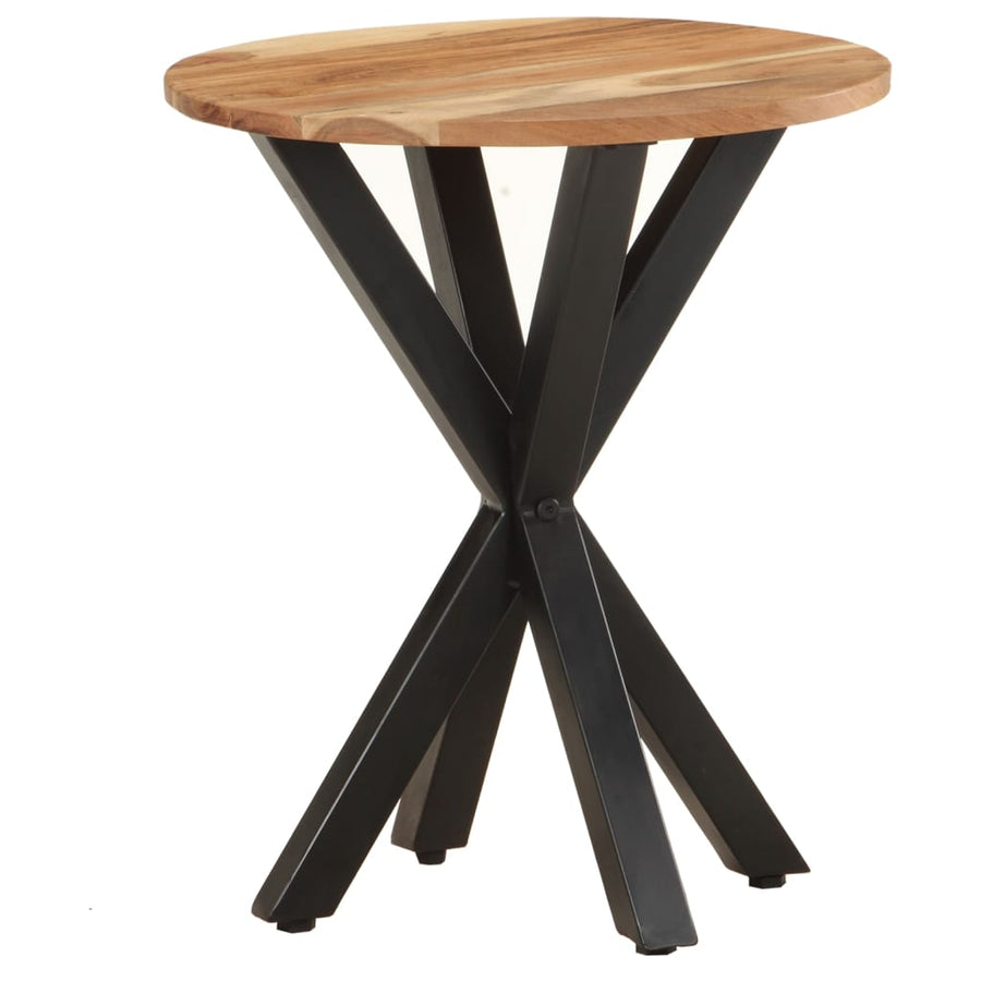 Bijzettafel 48X48X56 Cm Massief acaciahout