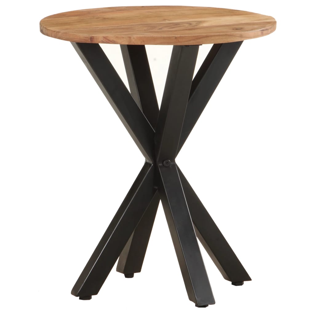 Bijzettafel 48X48X56 Cm Massief acaciahout