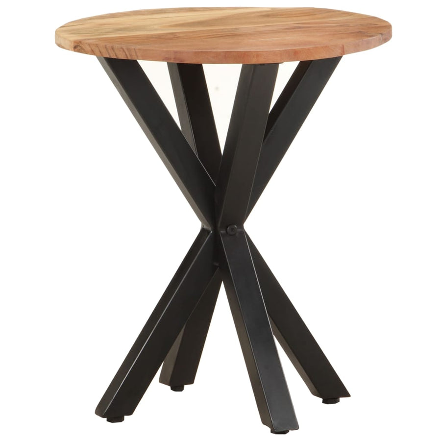 Bijzettafel 48X48X56 Cm Massief acaciahout