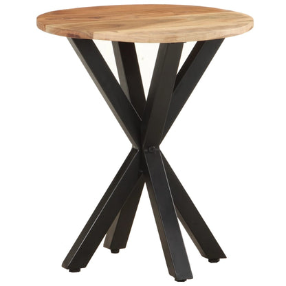 Bijzettafel 48X48X56 Cm Massief acaciahout