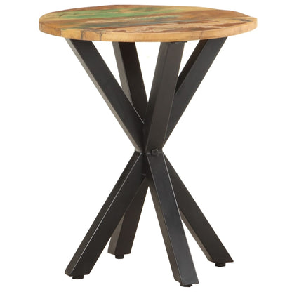 Bijzettafel 48X48X56 Cm massief gerecycled hout