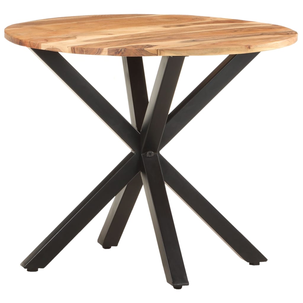 Bijzettafel 68X68X56 Cm Massief acaciahout