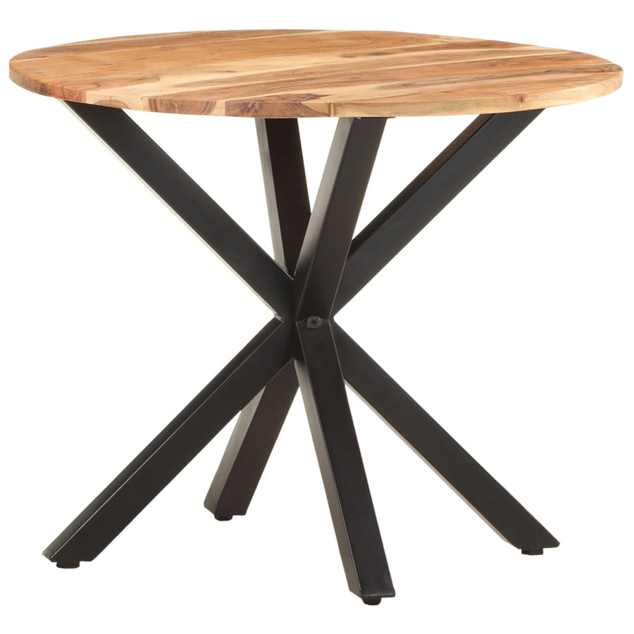 Bijzettafel 68X68X56 Cm Massief acaciahout
