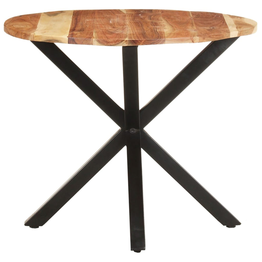 Bijzettafel 68X68X56 Cm Massief acaciahout