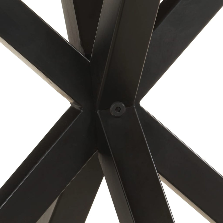 Bijzettafel 68X68X56 Cm Massief acaciahout