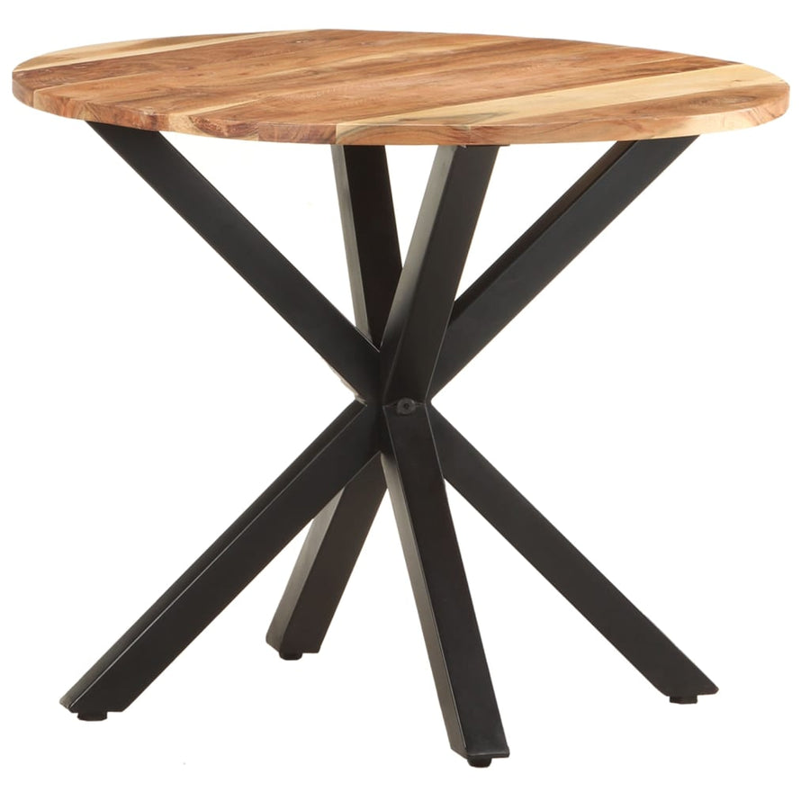 Bijzettafel 68X68X56 Cm Massief acaciahout