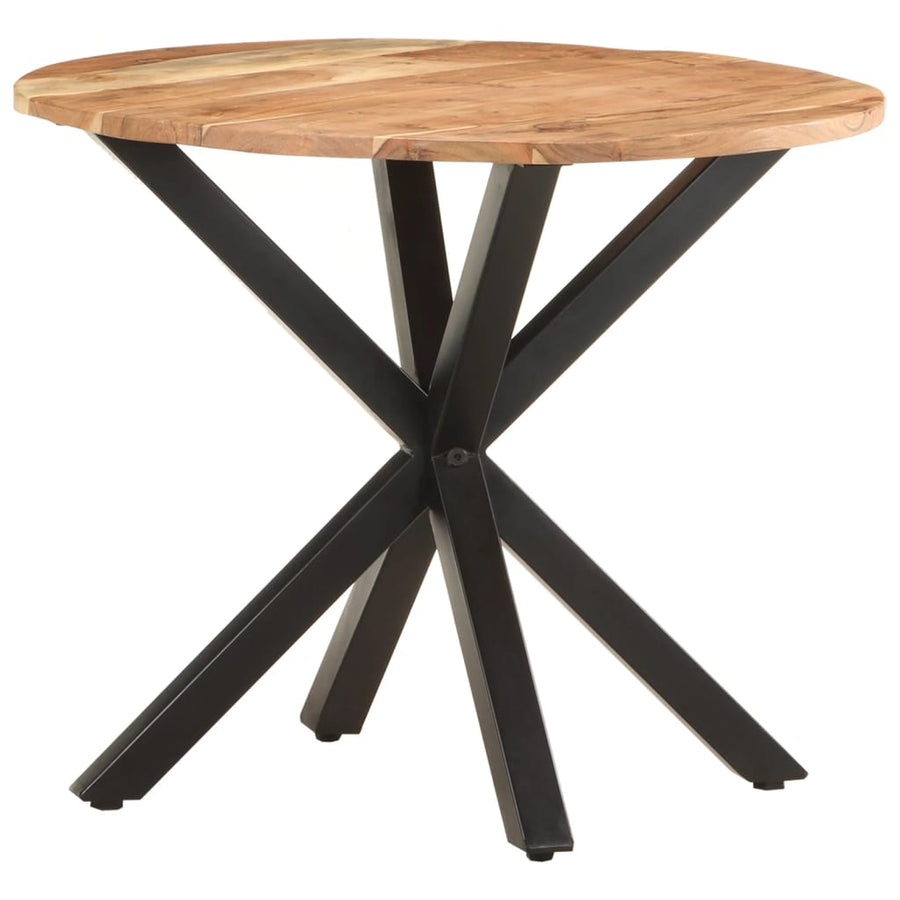 Bijzettafel 68X68X56 Cm Massief acaciahout