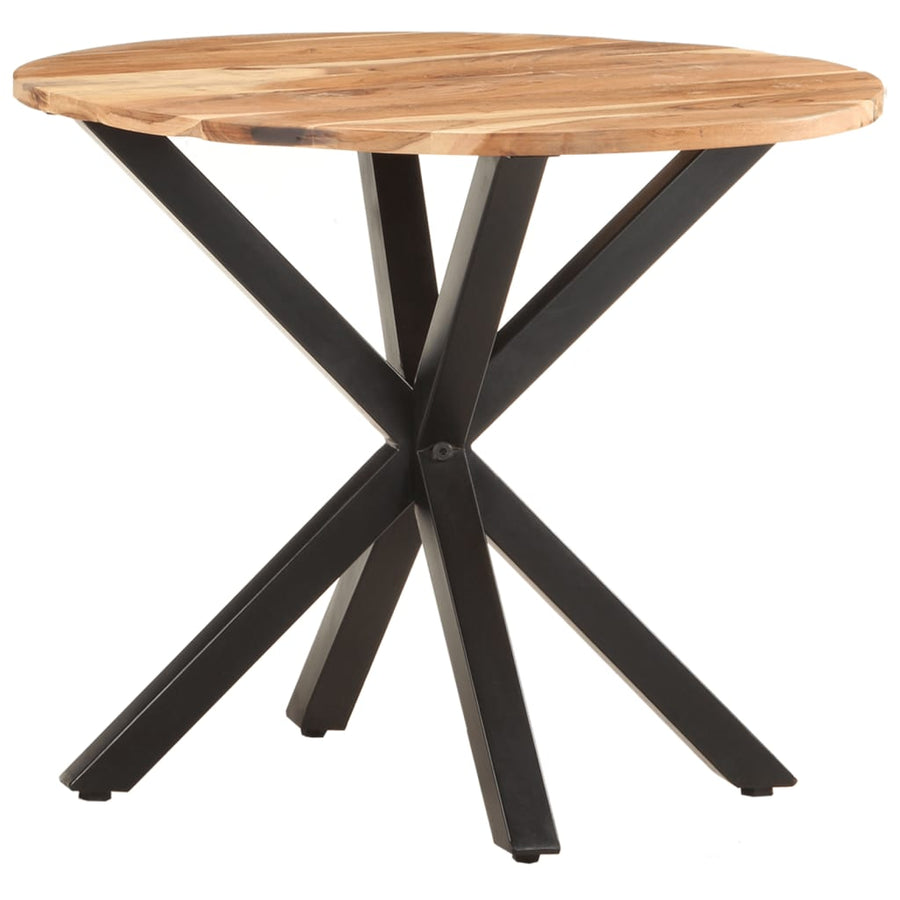 Bijzettafel 68X68X56 Cm Massief acaciahout