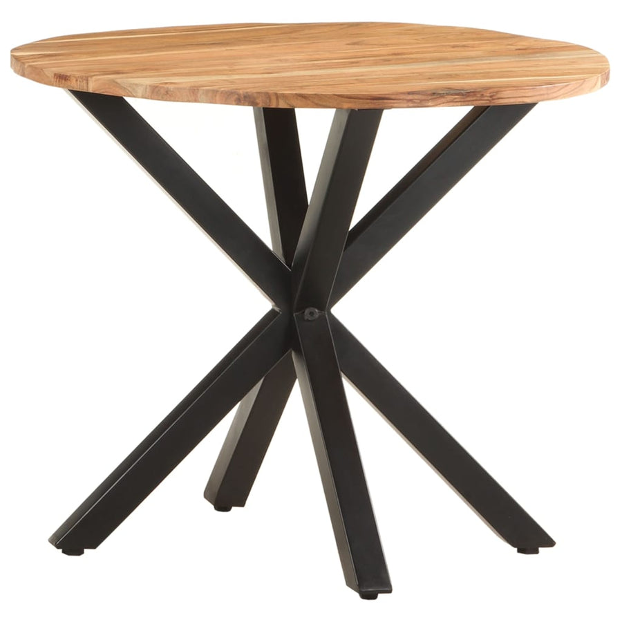 Bijzettafel 68X68X56 Cm Massief acaciahout