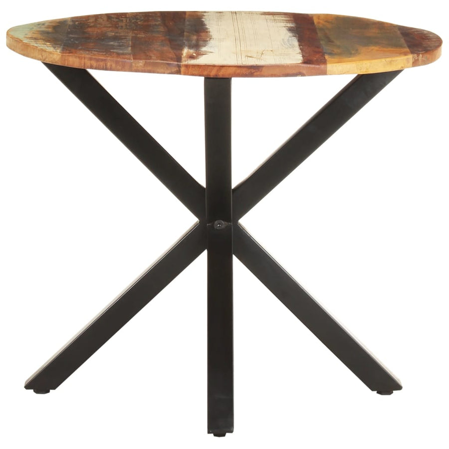 Bijzettafel 68X68X56 Cm massief gerecycled hout