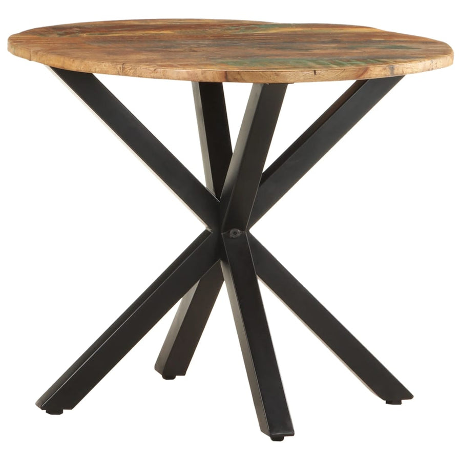 Bijzettafel 68X68X56 Cm massief gerecycled hout