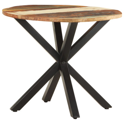 Bijzettafel 68X68X56 Cm massief gerecycled hout