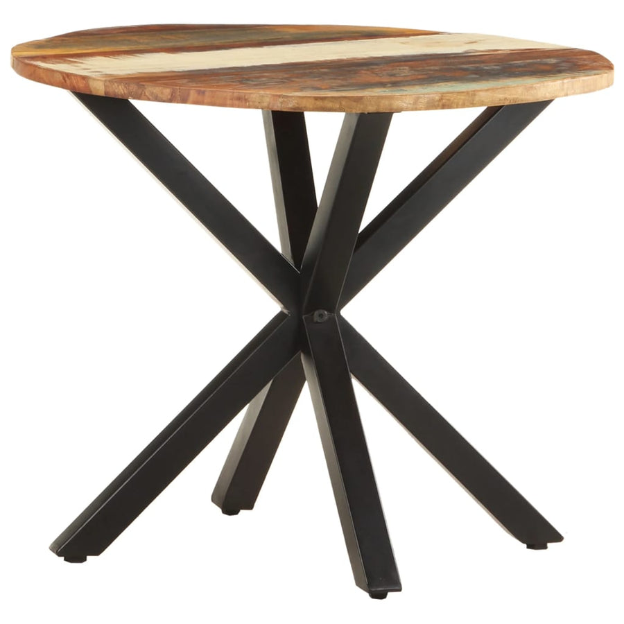 Bijzettafel 68X68X56 Cm massief gerecycled hout