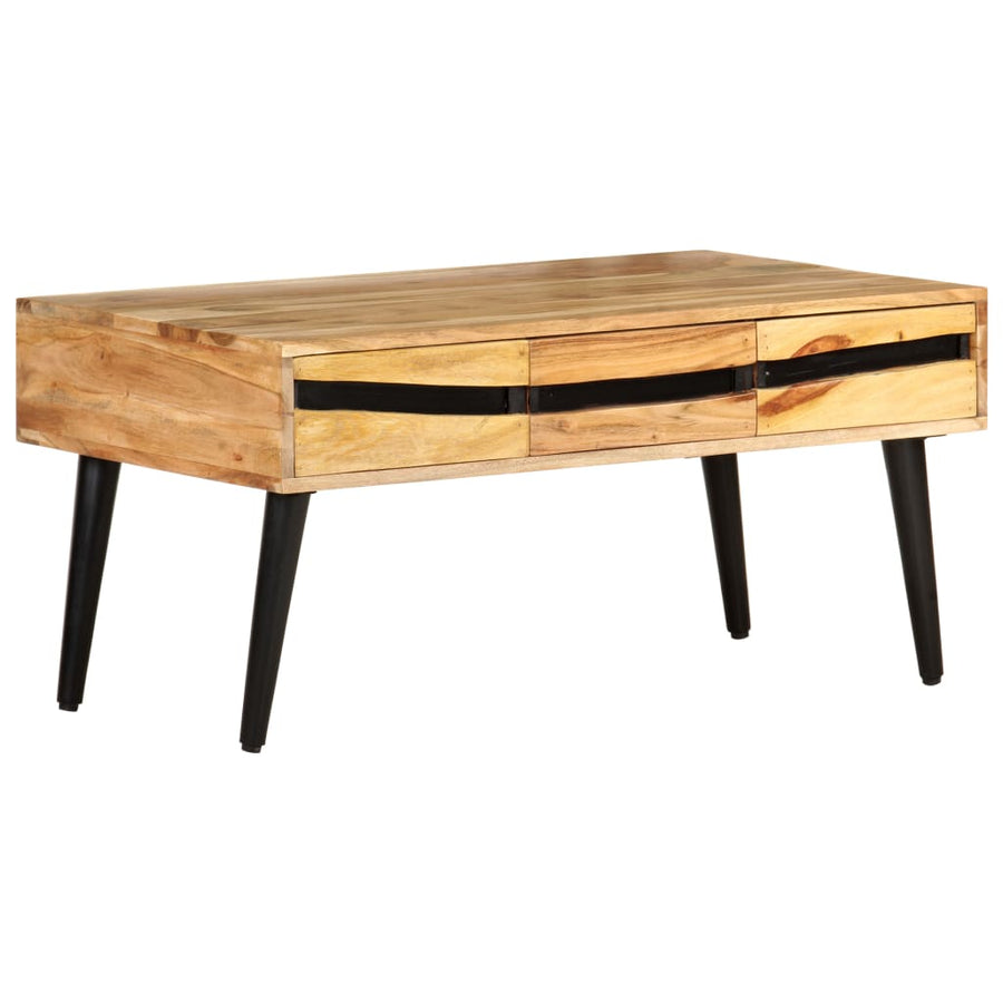 Salontafel 88X50X42 Cm Massief Acaciahout