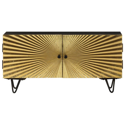 Tv-meubel 90x30x45 cm massief mangohout