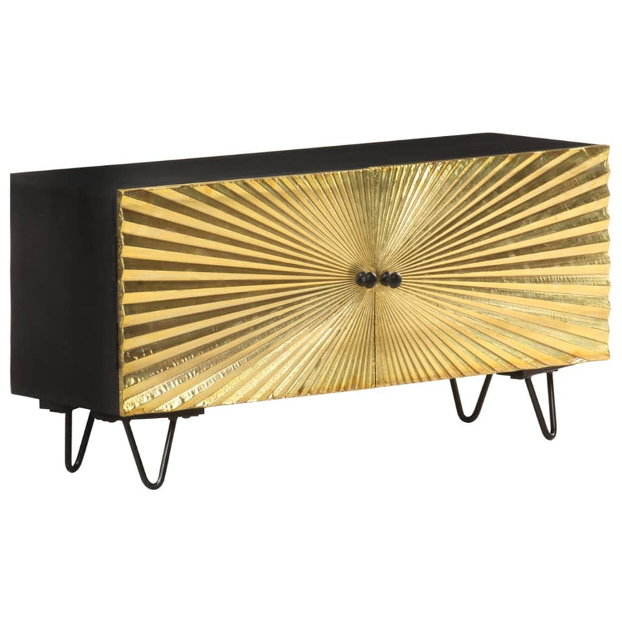 Tv-meubel 90x30x45 cm massief mangohout