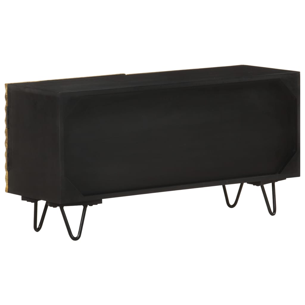 Tv-meubel 90x30x45 cm massief mangohout