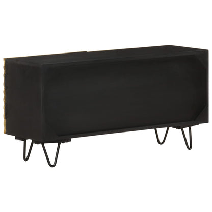 Tv-meubel 90x30x45 cm massief mangohout