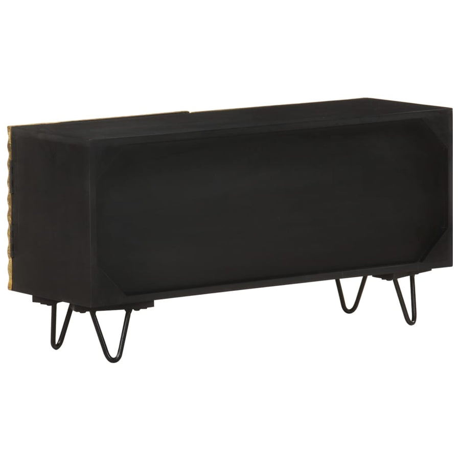 Tv-meubel 90x30x45 cm massief mangohout