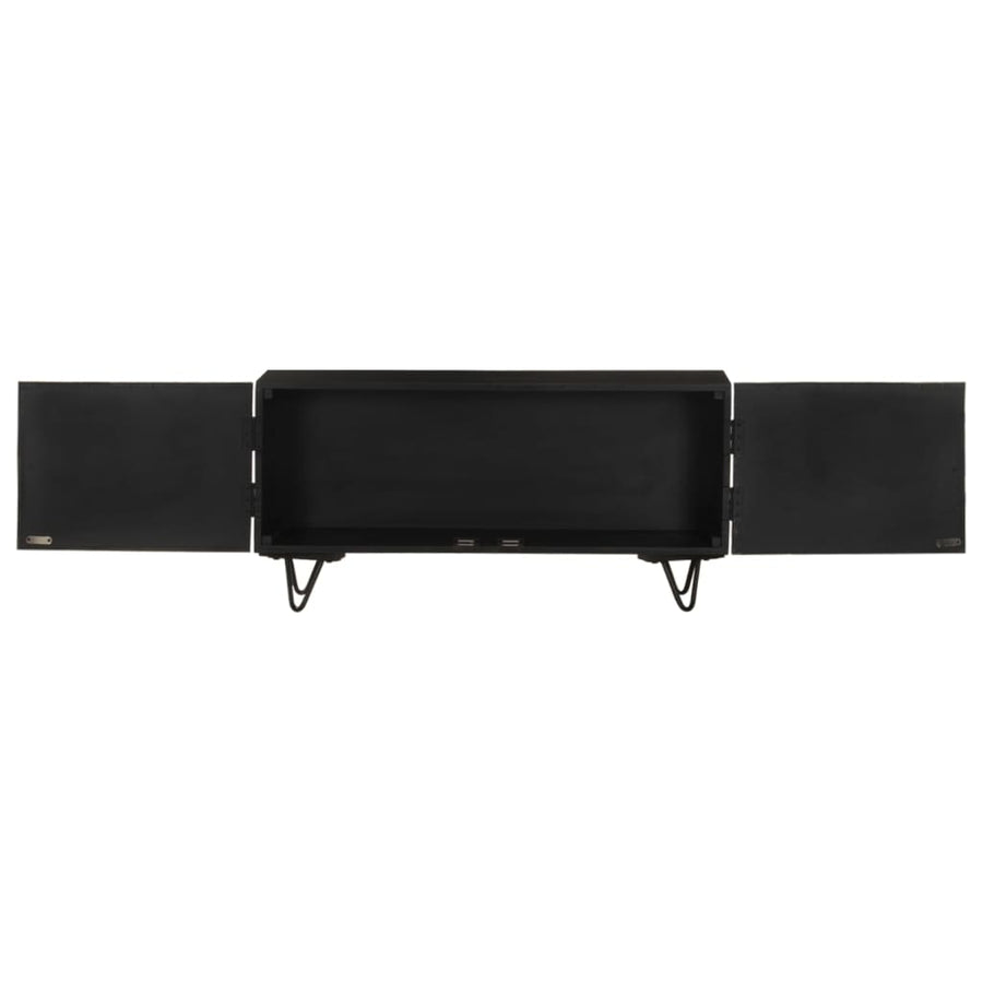 Tv-meubel 90x30x45 cm massief mangohout