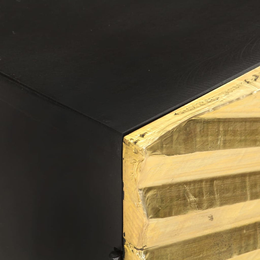 Tv-meubel 90x30x45 cm massief mangohout