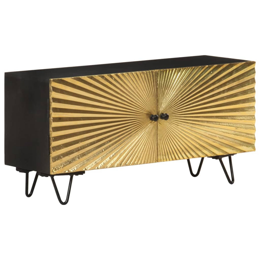 Tv-meubel 90x30x45 cm massief mangohout