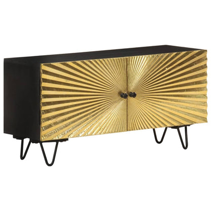 Tv-meubel 90x30x45 cm massief mangohout