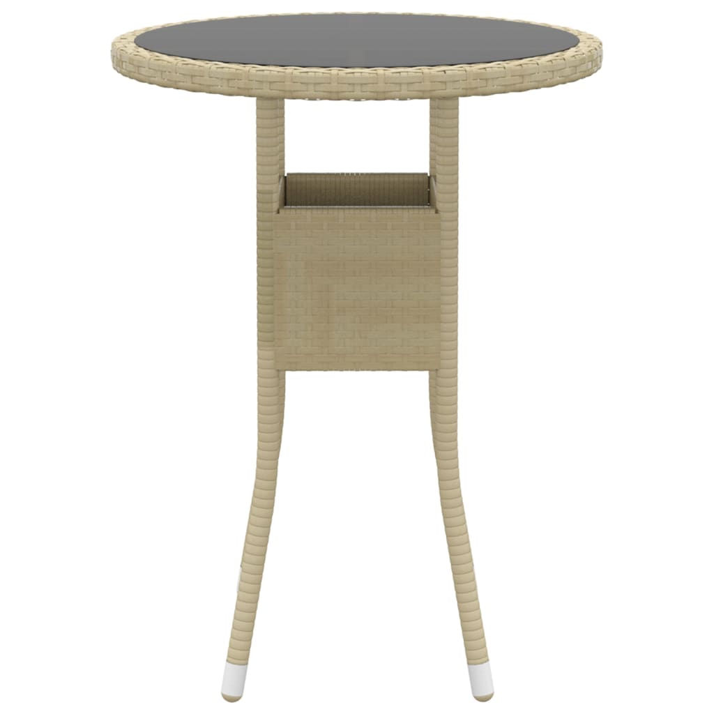 5-delige Loungeset poly rattan Beige