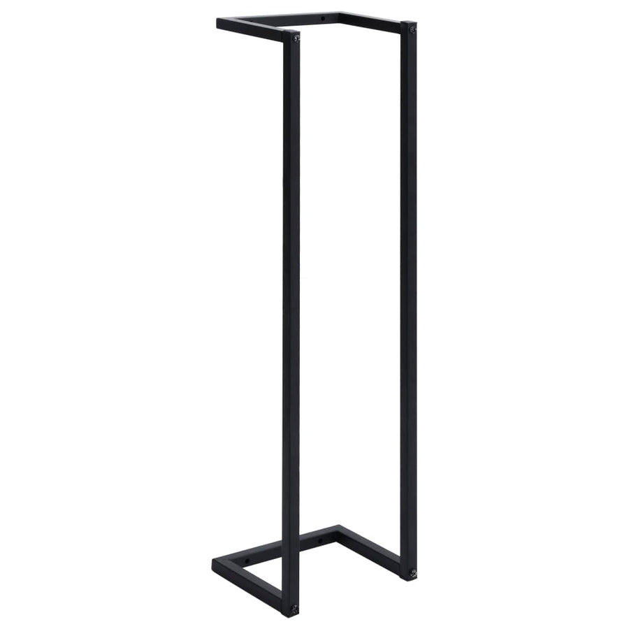 Handdoekenrek Ijzer 25 x 20 x 95 cm Zwart