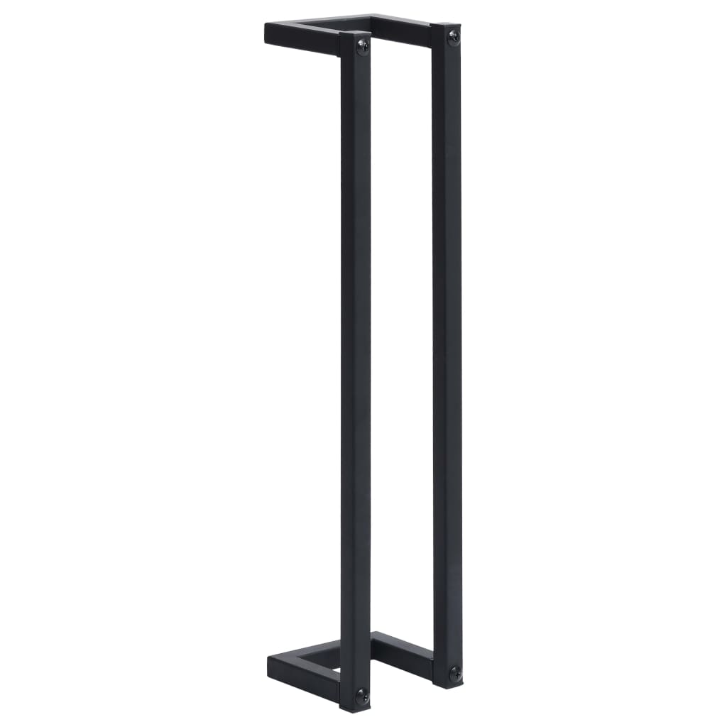 Handdoekenrek 12,5X12,5X60 Cm Ijzer 12.5 x 12.5 x 60 cm Zwart