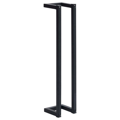 Handdoekenrek 12,5X12,5X60 Cm Ijzer 12.5 x 12.5 x 60 cm Zwart