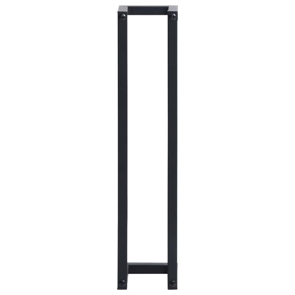 Handdoekenrek 12,5X12,5X60 Cm Ijzer 12.5 x 12.5 x 60 cm Zwart