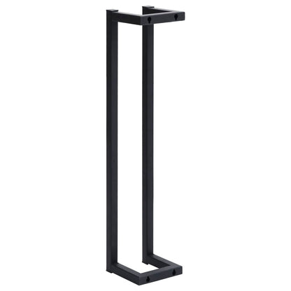 Handdoekenrek 12,5X12,5X60 Cm Ijzer 12.5 x 12.5 x 60 cm Zwart