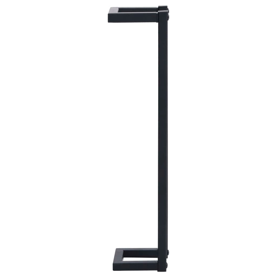 Handdoekenrek 12,5X12,5X60 Cm Ijzer 12.5 x 12.5 x 60 cm Zwart