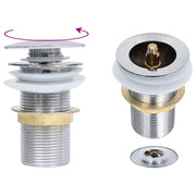 Afvoer pop-up zonder overloop 1¼ inch chroom