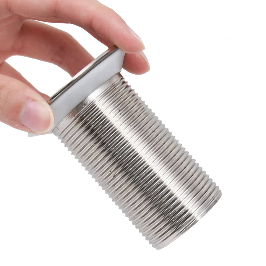 Afvoer Pop-Up Zonder Overloop 6,4X6,4X9,1 Cm Kleurig Chroom Zonder overloopfunctie