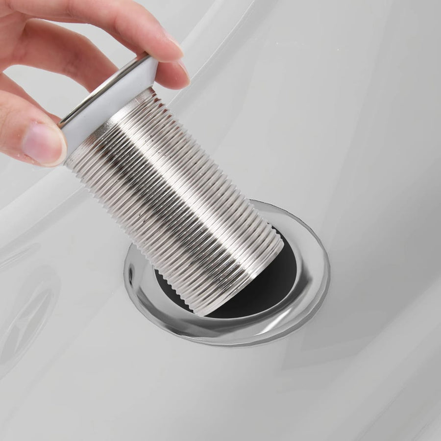 Afvoer Pop-Up Zonder Overloop 6,4X6,4X9,1 Cm Kleurig Chroom Zonder overloopfunctie