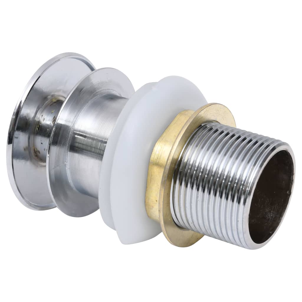 Afvoer Pop-Up Zonder Overloop 6,4X6,4X9,1 Cm Kleurig Zilver Zonder overloopfunctie